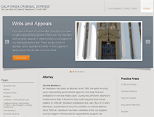 Tablet Screenshot of ca-criminal-defense.com